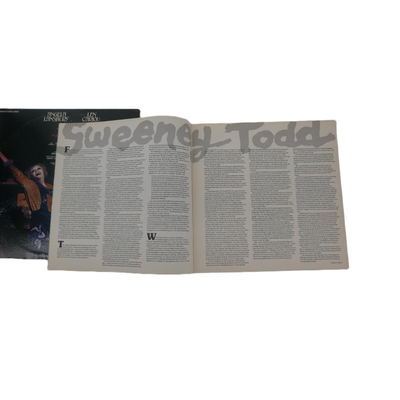 Vintage "Sweeny Todd" Musical Record Album