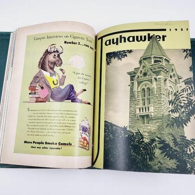 1951 VOL 63 JAYHAWKER MAGAZINES