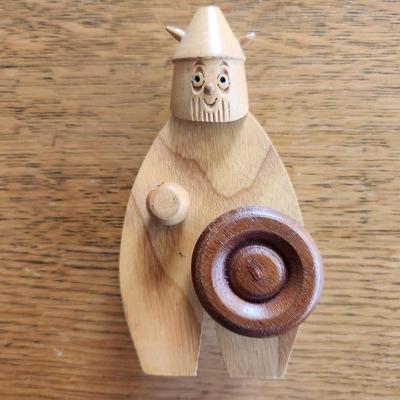 Wooden Irish Warrior Statue