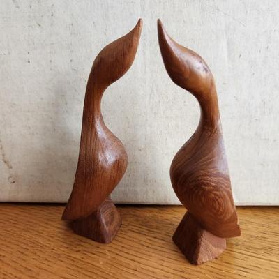 Stylish Wooden Modern Ducks