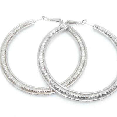 Silver Hoop Earrings