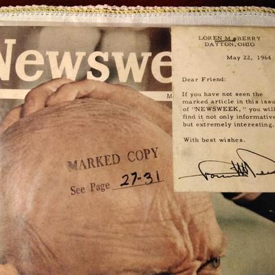 Newsweek May 18 1964 Ike and The GOP Race *Marked Copy*