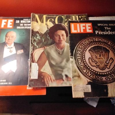 Vintage Magazines Circa 1956-1968
