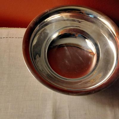 Vintage Silver Plate Bowl Bristol, Poole Co. # 68