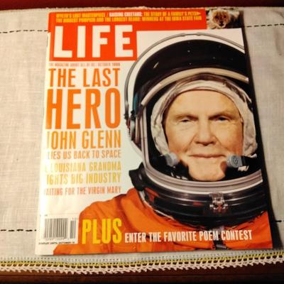 LIFE October 1998 The Last Hero John Glenn Flies us back to Space