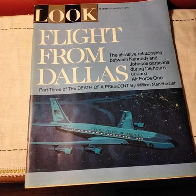 LOOK February 21, 1967 Flight From Dallas