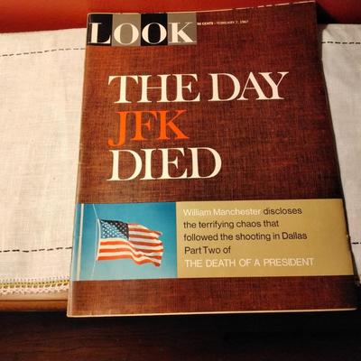 LOOK February 7, 1967 The Day JFK Died