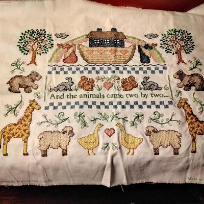 Lot of 5 Cross Stitches Unframed