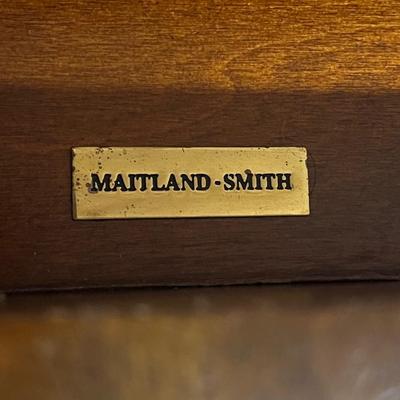 MAITLAND-SMITH ~ Inlaid Mahogany Valet Stand