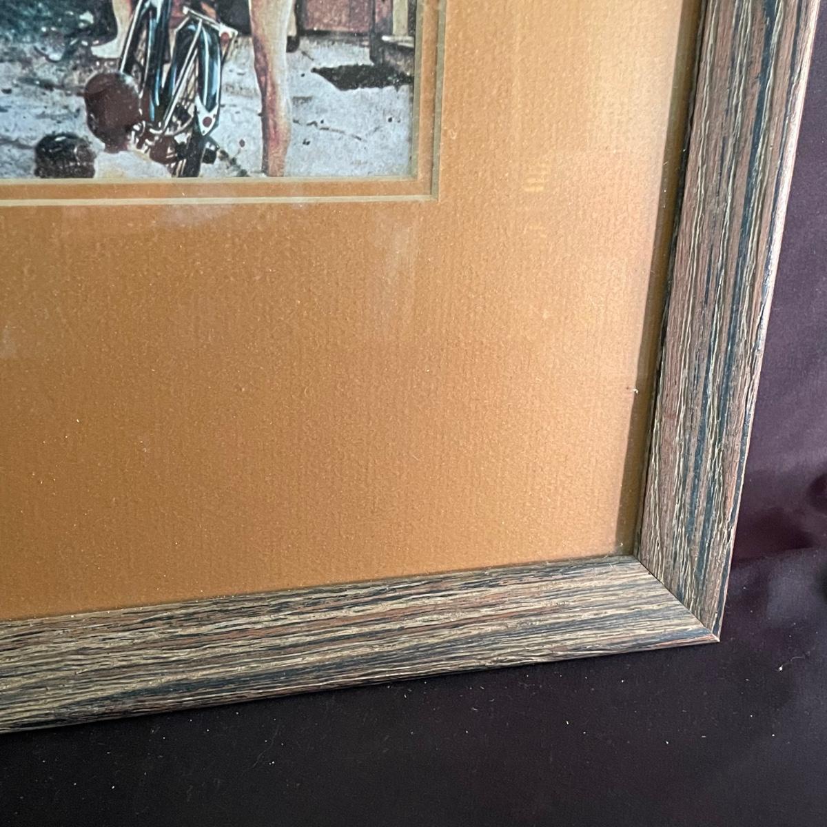 Metal Milk Jug, Art Print, & Ceramic Figurine (KRG)