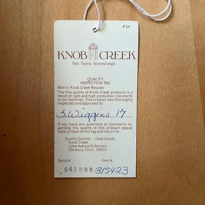 Knob Creek Solid Cherry Three Drawer Dresser (GR2-MK)