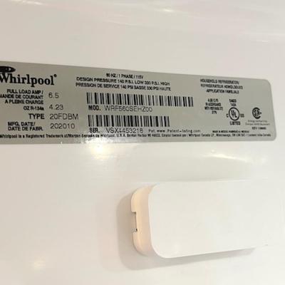 LOT 4 Whirlpool French Door Refrigerator Freezer Drawer Energy Saver Water & Ice In Door