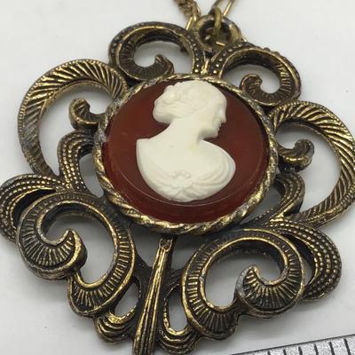 Vintage Cameo Necklace