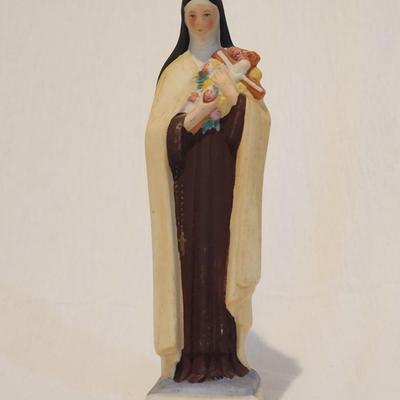 Vintage Goebel St Therese of Lemieux porcelain statue