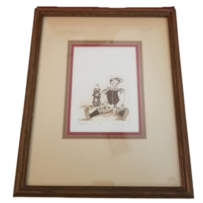D.B. Harvey ~ Limited / Numbered Etching 