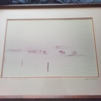 Lawerence Nelson Signed / Numbered Lithograph ~ 