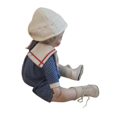 Limited Edition Porcelain Child in Sailor Uniform