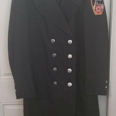 NYFD New York City Fire Department Issued Dress Uniform & Rain Jackets