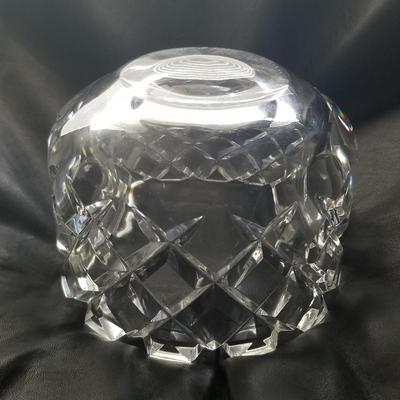 ORREFORS SIGNED & NUMBERED SOFIERO ROUND CRYSTAL BOWL, 4.5â€
