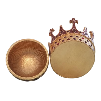 Edgar Berebi~ Jeweled Crown Ring Box Limited Edition