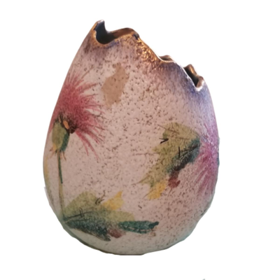 Italian La Berica Signed "Murmac" Cracked Egg