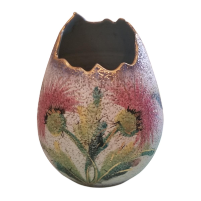 Italian La Berica Signed "Murmac" Cracked Egg