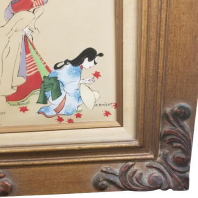 M. Keiser ~ Signed/ Numbered Enamel on Copper - Limited Edition