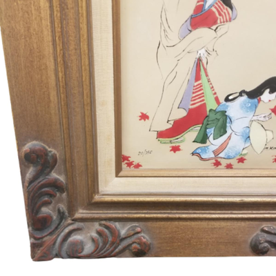 M. Keiser ~ Signed/ Numbered Enamel on Copper - Limited Edition