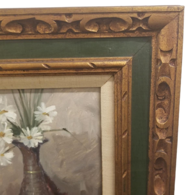 Ade Vito Original Art - Oil on Canvas "Daises"