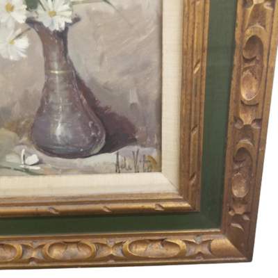 Ade Vito Original Art - Oil on Canvas "Daises"