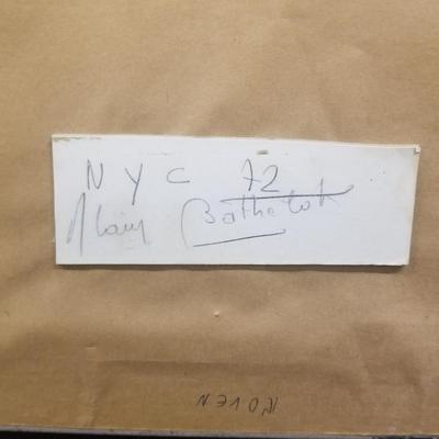 Alain Bathelot - Early Original Art Framed