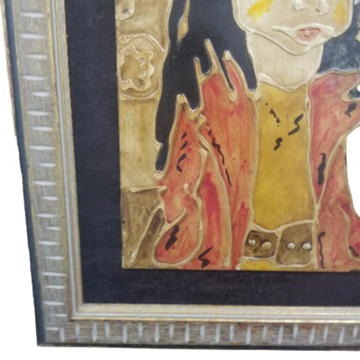 Alain Bathelot - Early Original Art Framed