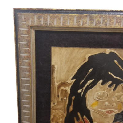 Alain Bathelot - Early Original Art Framed