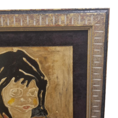 Alain Bathelot - Early Original Art Framed