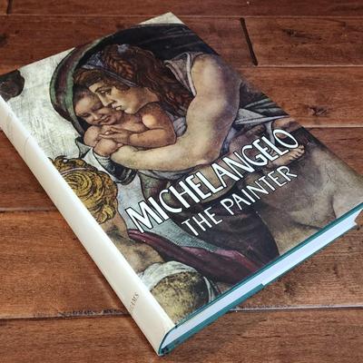 Huge Michelangelo the Painter Coffee Table Book