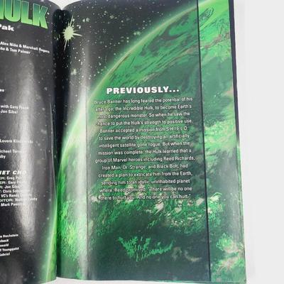 THE INCREDIBLE HULK - PLANET HULK COLLECTABLE BOOK