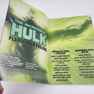 THE INCREDIBLE HULK - PLANET HULK PRELUDE COLLECTABLE BOOK