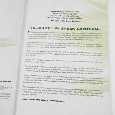 DC GREEN LANTERN WANTED HAL JONES COLLECTABLE BOOK