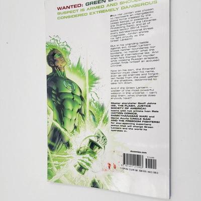DC GREEN LANTERN WANTED HAL JONES COLLECTABLE BOOK