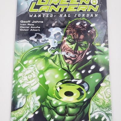 DC GREEN LANTERN WANTED HAL JONES COLLECTABLE BOOK