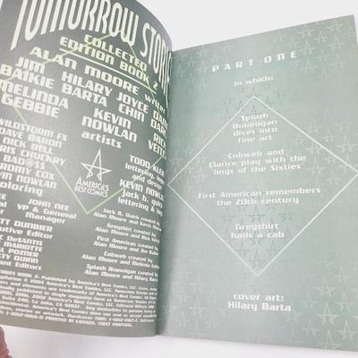 ALAN MOORE TOMORROW STORIES COLLECTABLE BOOKS