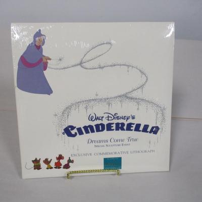 Walt Disney's Cinderella Dreams Come True Lithograph