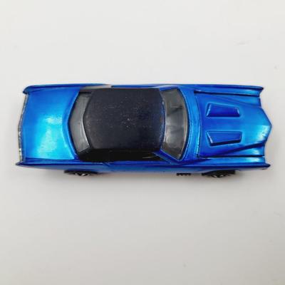 1968 VINTAGE HOTWHEELS REDLINE CUSTOM ELDORADO MATTEL METALLIC BLUE CAR