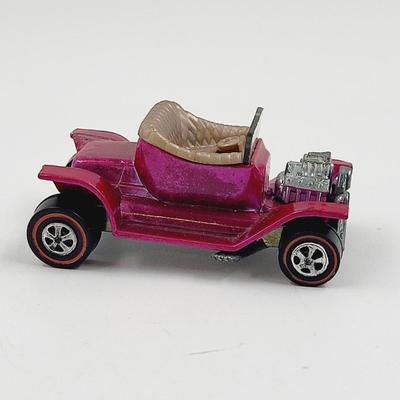 1968 VINTAGE HOTWHEELS HOT HEAP PINK MADE IN THE USA