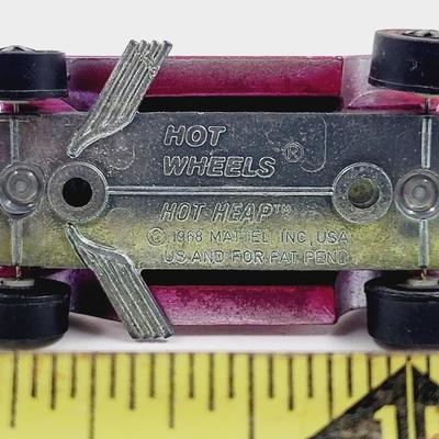 1968 VINTAGE HOTWHEELS HOT HEAP PINK MADE IN THE USA