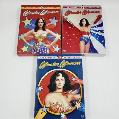 ORIGINAL TV WONDER WOMAN SEASON 1 - 3 DVD