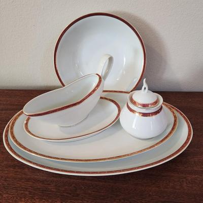 Vintage Porcelana Real Brasil Porcelain set of dishes - 98 Pieces