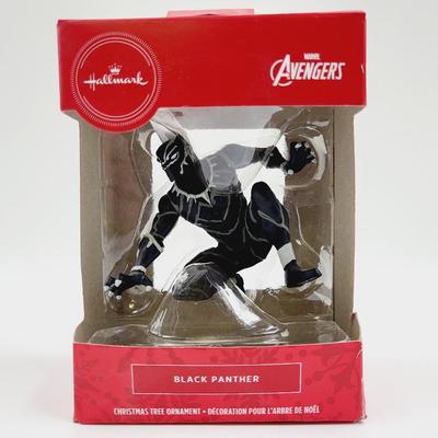 HALLMARK AVENGERS BLACK PANTHER ORNAMENT