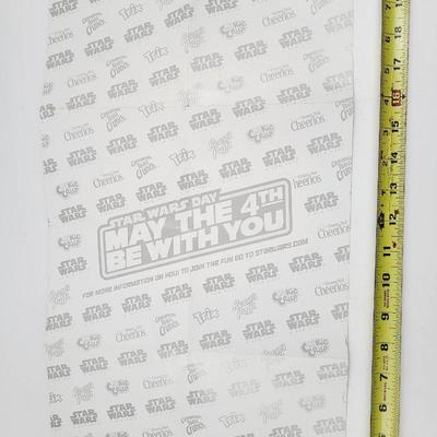 STAR WARS "MAY THE 4TH BE WITH YOU" CEREAL COLLECTABLE POSTER