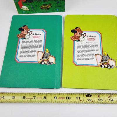 VINTAGE DISNEY COLLECTABLE READING BOOKS